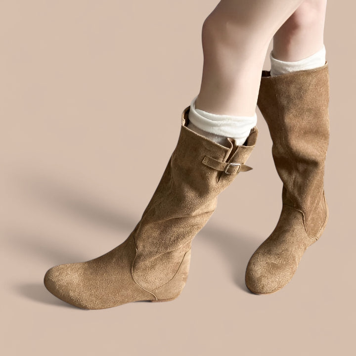 Ruth & Eleanor™ | Stylish Suede Knee-High Boots Amanda