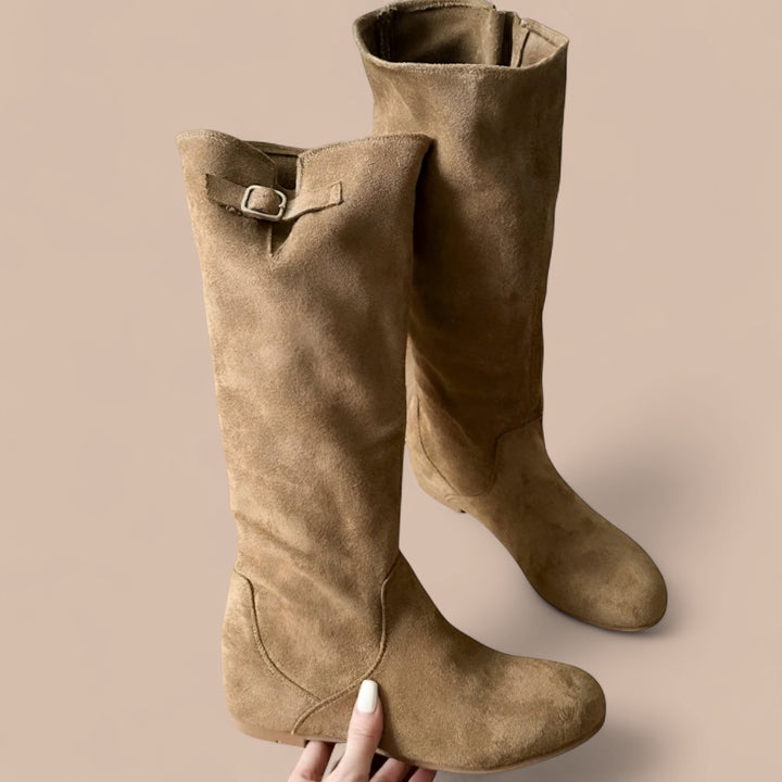 Ruth & Eleanor™ | Stylish Suede Knee-High Boots Amanda