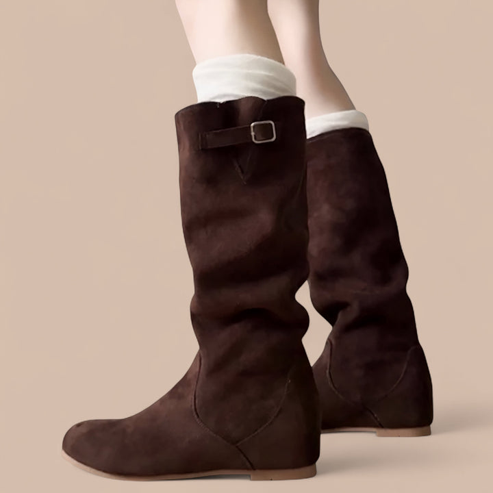 Ruth & Eleanor™ | Stylish Suede Knee-High Boots Amanda
