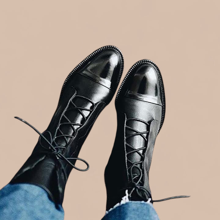 Ruth & Eleanor™ | Vintage Look Heel Boots