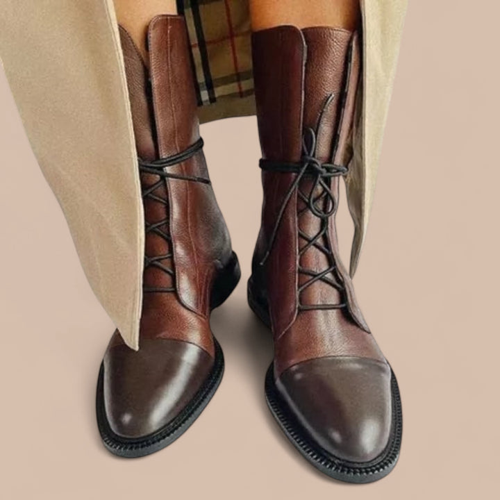 Ruth & Eleanor™ | Vintage Look Heel Boots