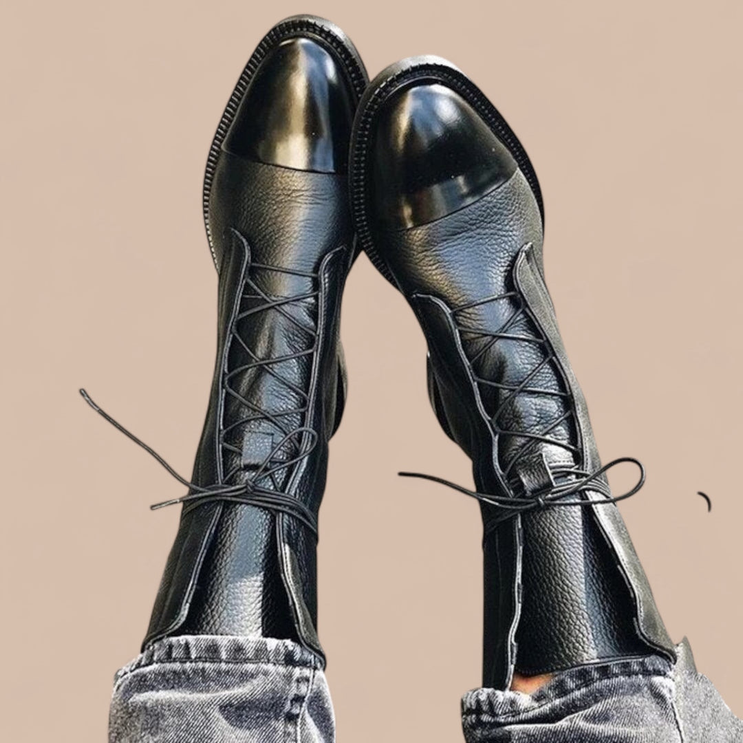 Ruth & Eleanor™ | Vintage Look Heel Boots