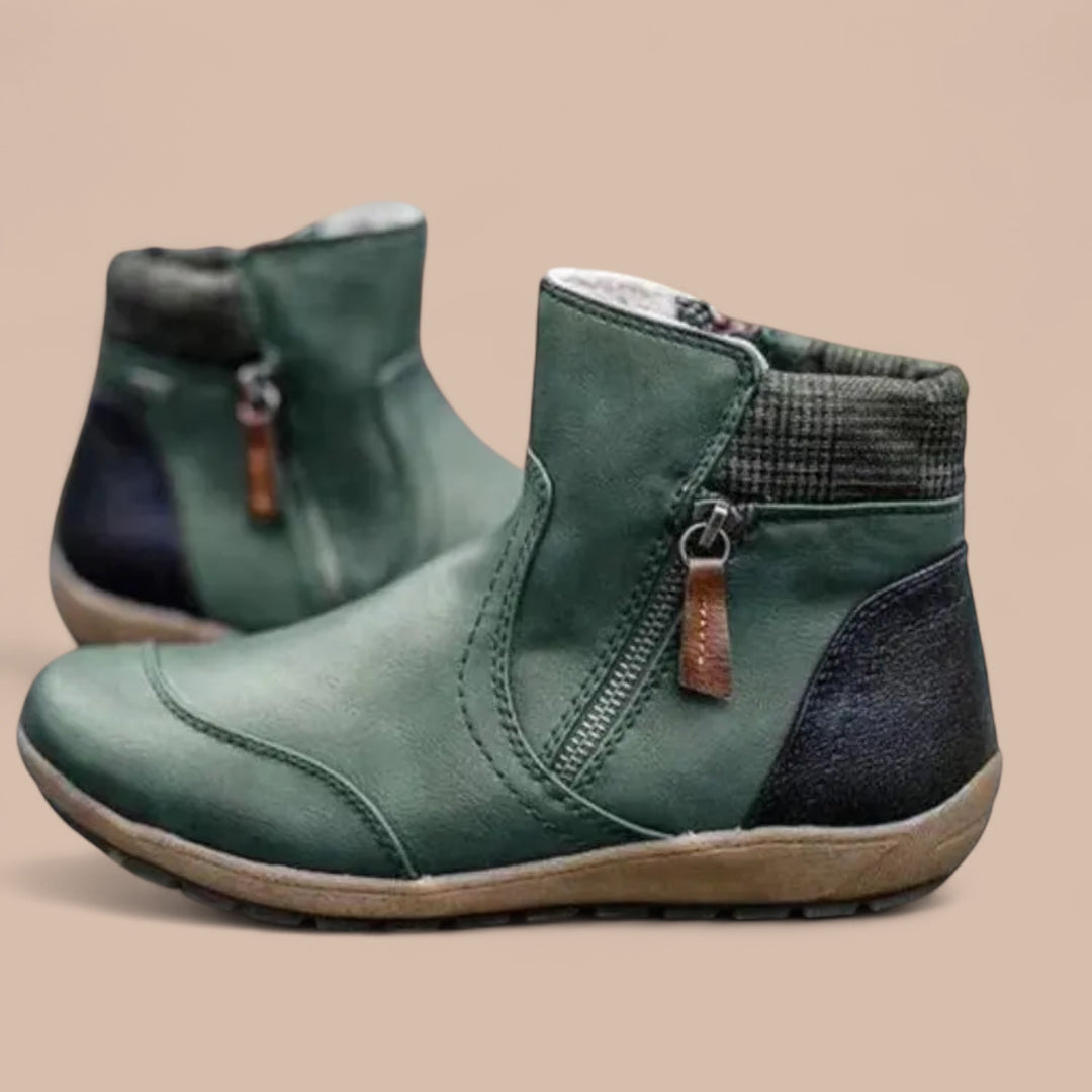 Ruth & Eleanor™ | Premium Zipper Orthopedic Waterproof Boots