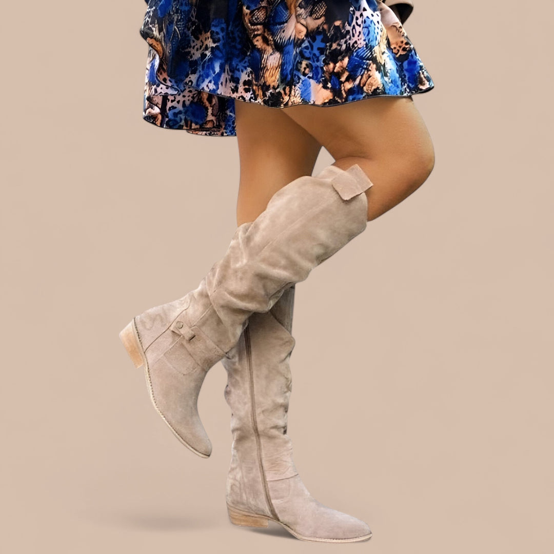 Ruth & Eleanor™ | Stylish Knee-High Boots Pamela