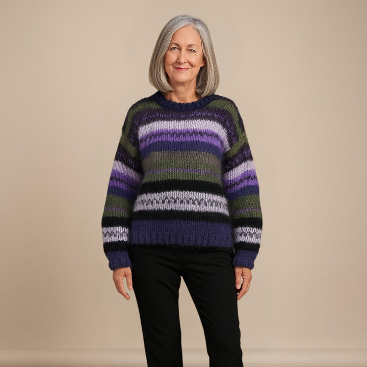 Ruth & Eleanor™ | Stripe Knit Sweater