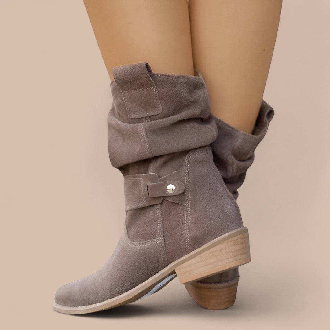 Ruth & Eleanor™ | Loose Suede Ankle Boots Rachel