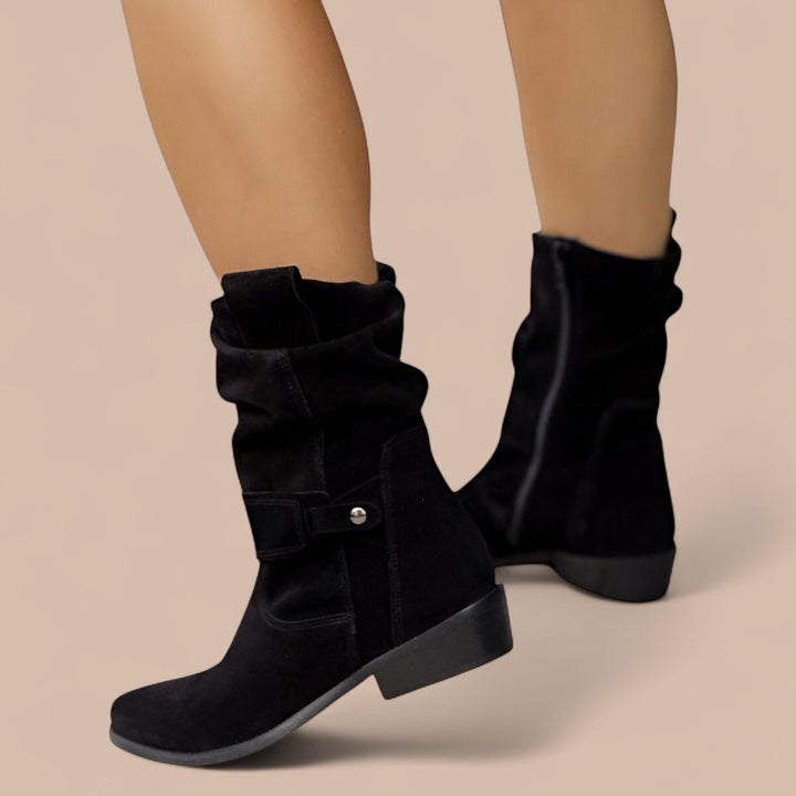 Ruth & Eleanor™ | Loose Suede Ankle Boots Rachel