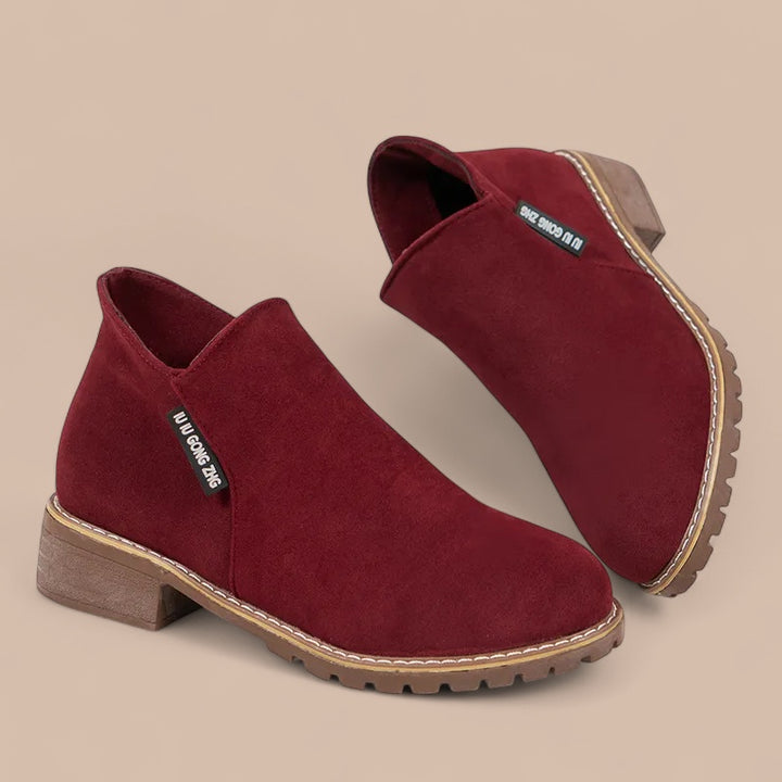 Ruth & Eleanor™ | Thick Sole Ankle Boots