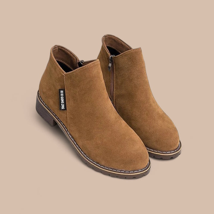 Ruth & Eleanor™ | Thick Sole Ankle Boots